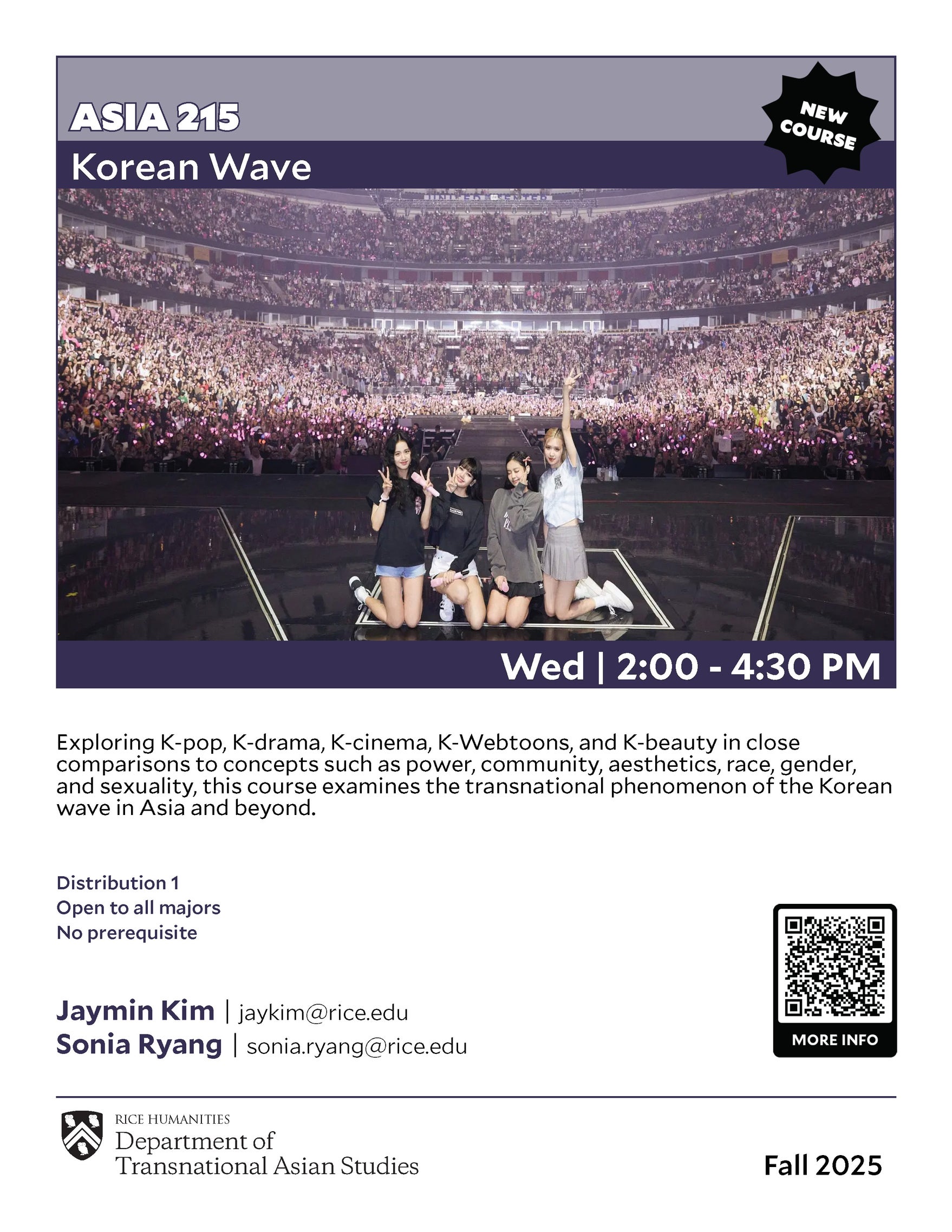ASIA 215 course flyer