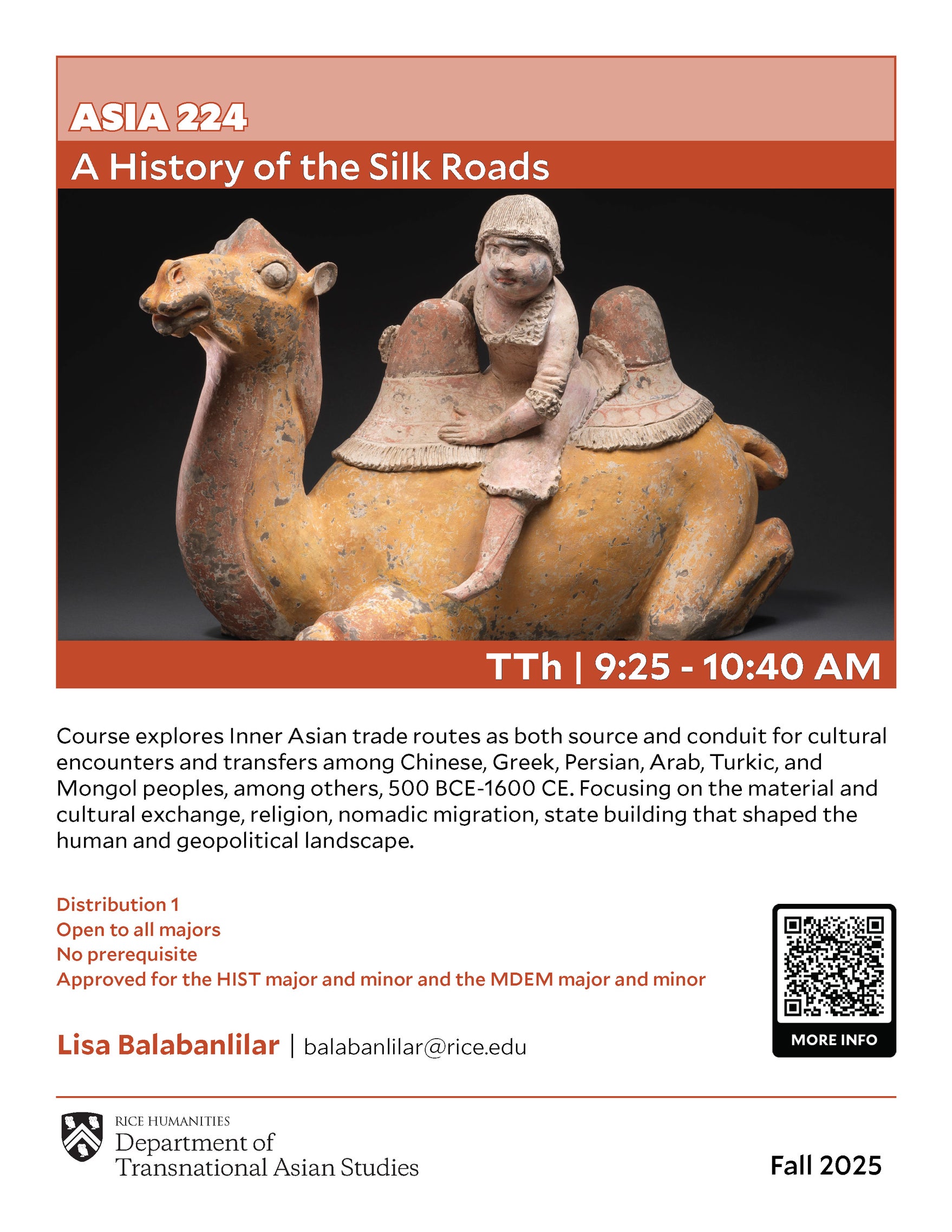 ASIA 224 course flyer