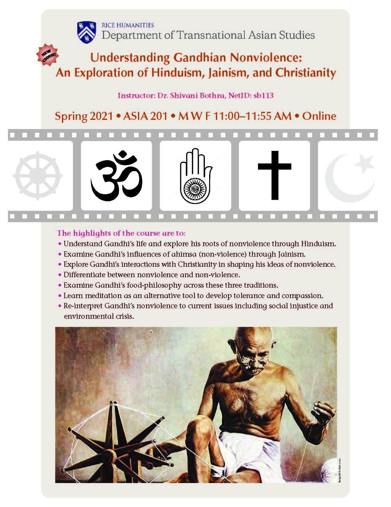 ASIA 201 course flyer