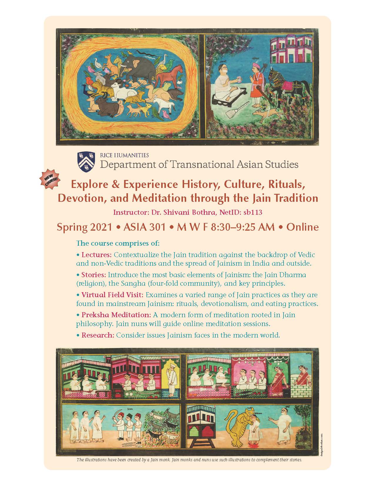 ASIA 301 course flyer