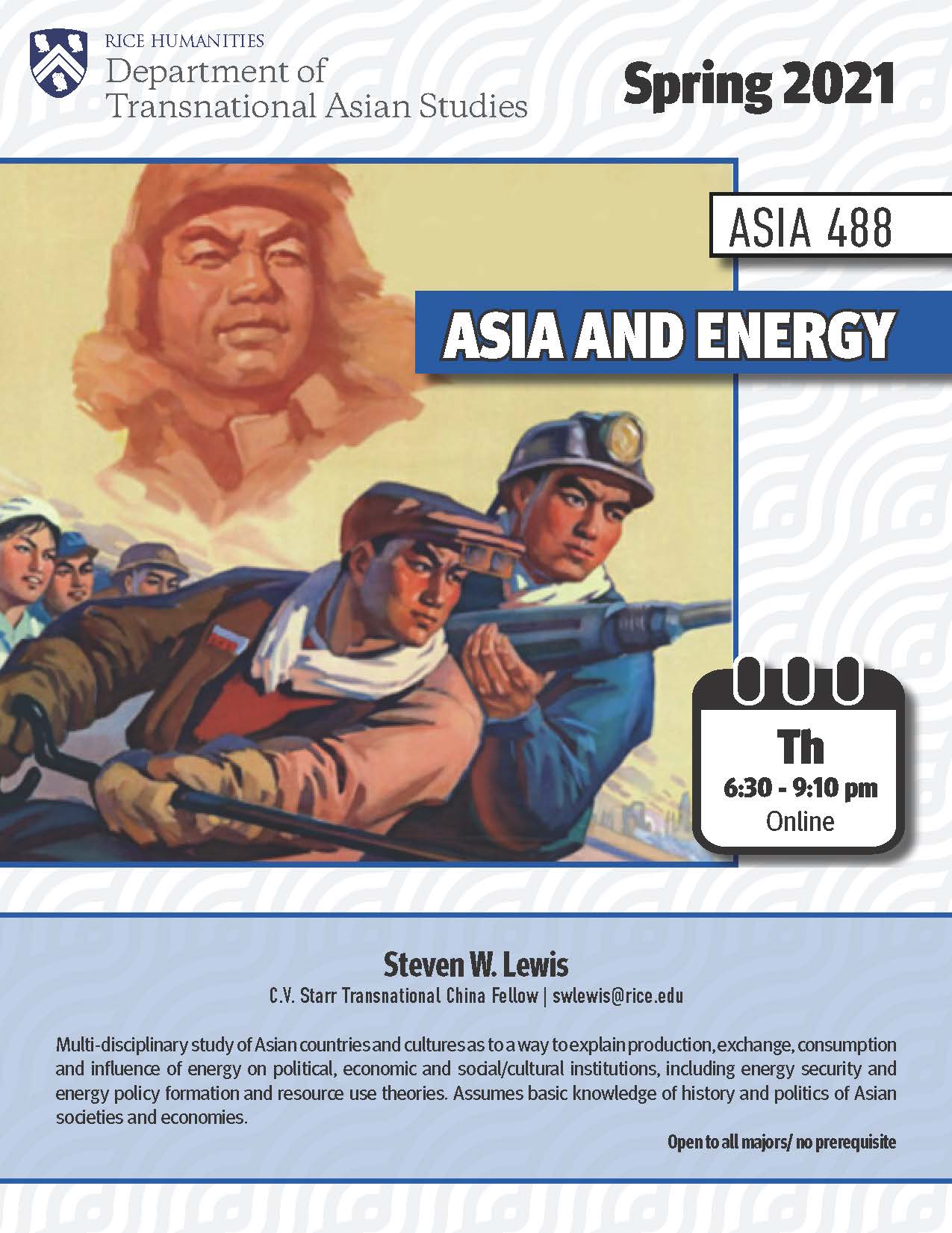 ASIA 488 course flyer