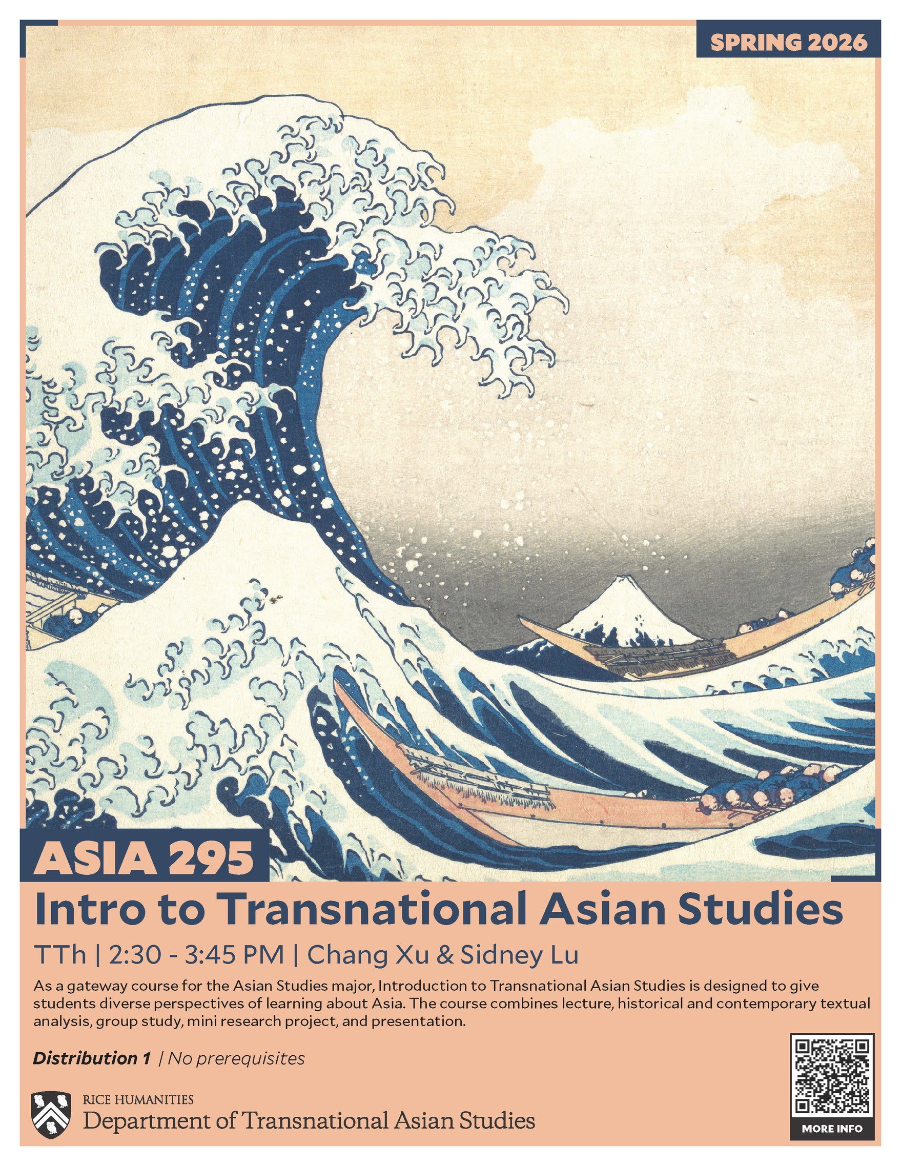 ASIA 295 course flyer