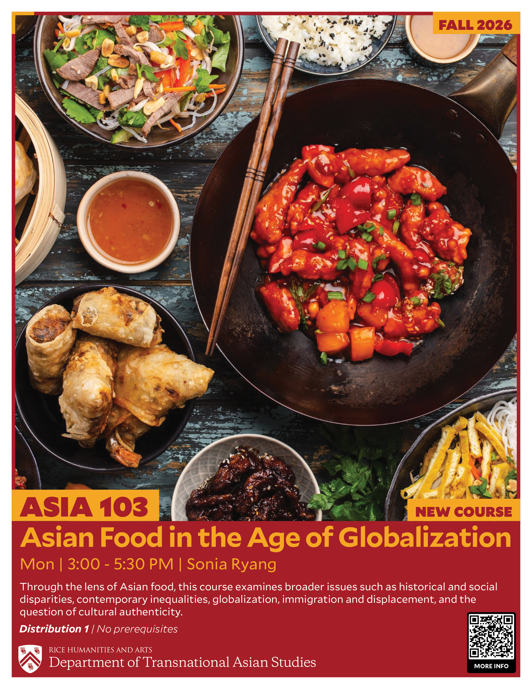 ASIA 103 course flyer