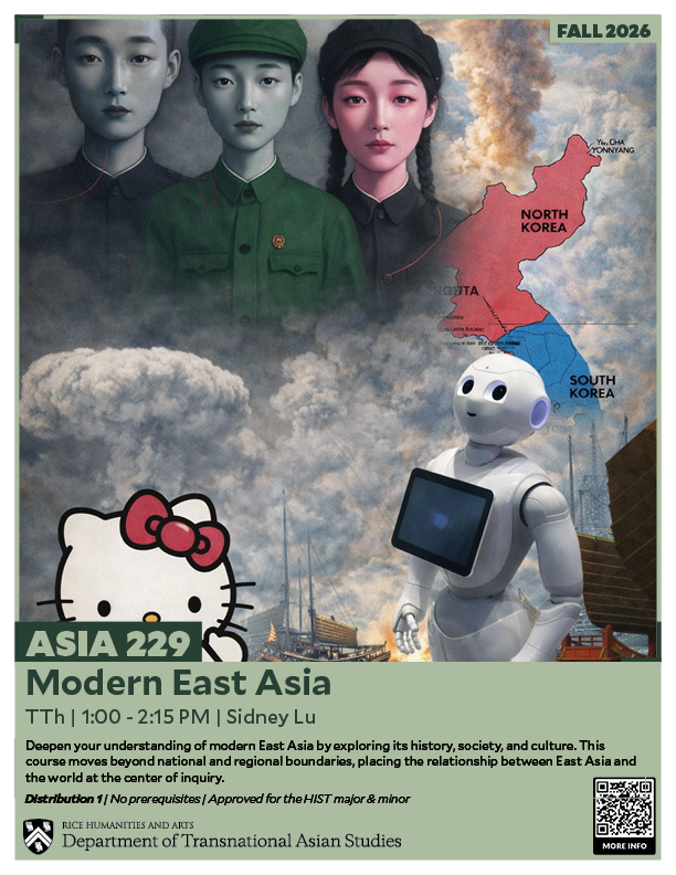 ASIA 229 course flyer