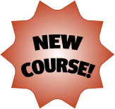 New Course starburst sticker