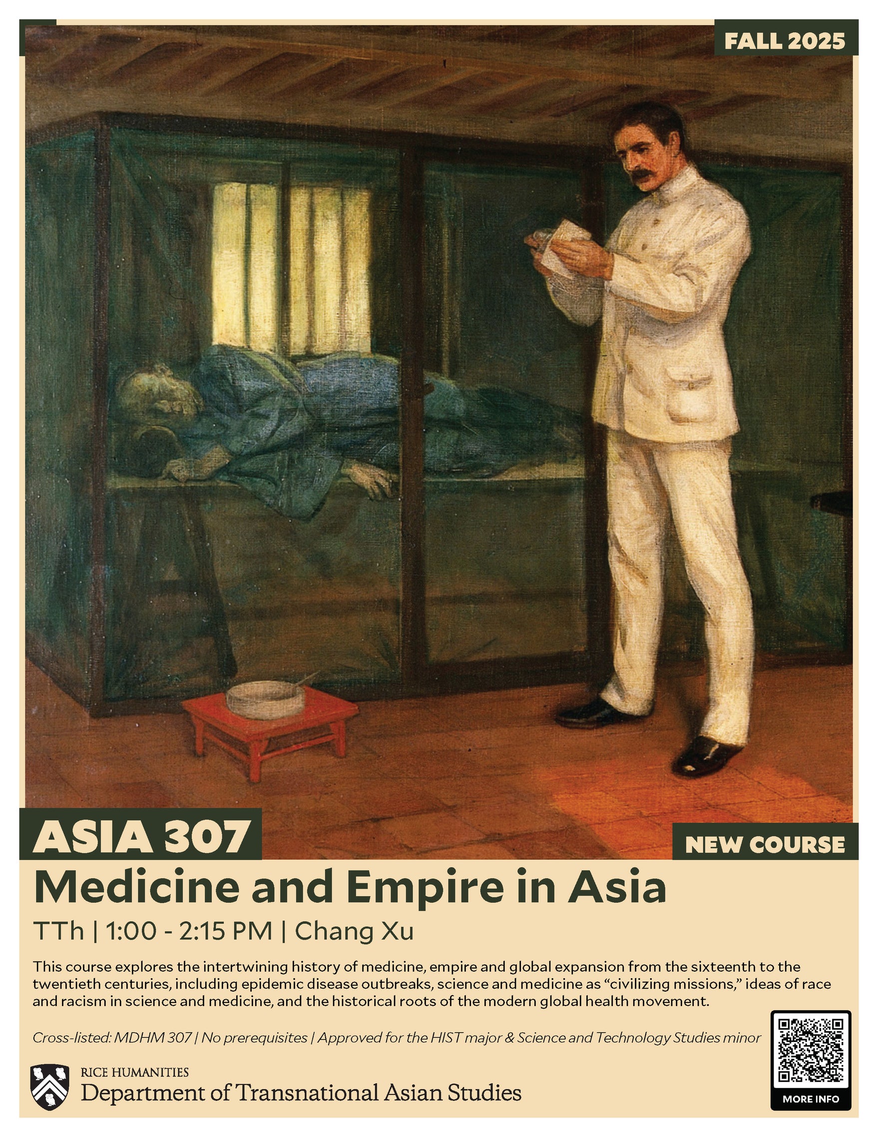 ASIA 307 course flyer